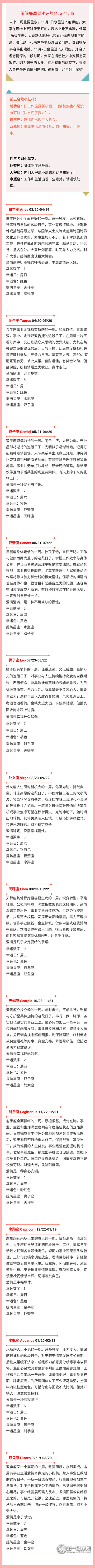 星座运势