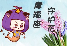 摩羯座守护花