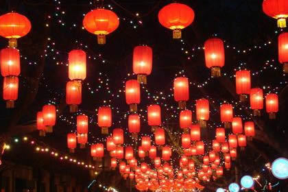 猜灯谜活动图片