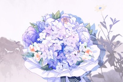 捧花4-5
