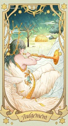 塔罗牌审判逆位感情 不懂反思自我