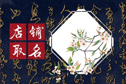 京东店铺名字 吉祥好运的店铺取名推荐