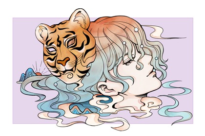 男虎女虎一对虎一世苦  一山不容二虎