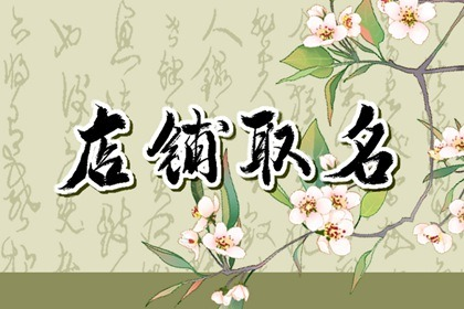 拼多多个人淘宝店铺 精选高分取名推荐