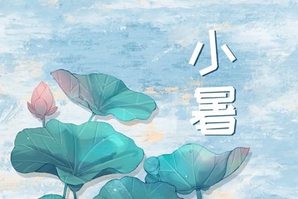 小暑节气出生怎么起大运 小暑节气出生的人性格如何