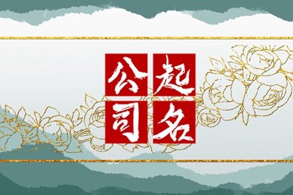 新颖大气的公司名称  使用别名俗语的方式来起名